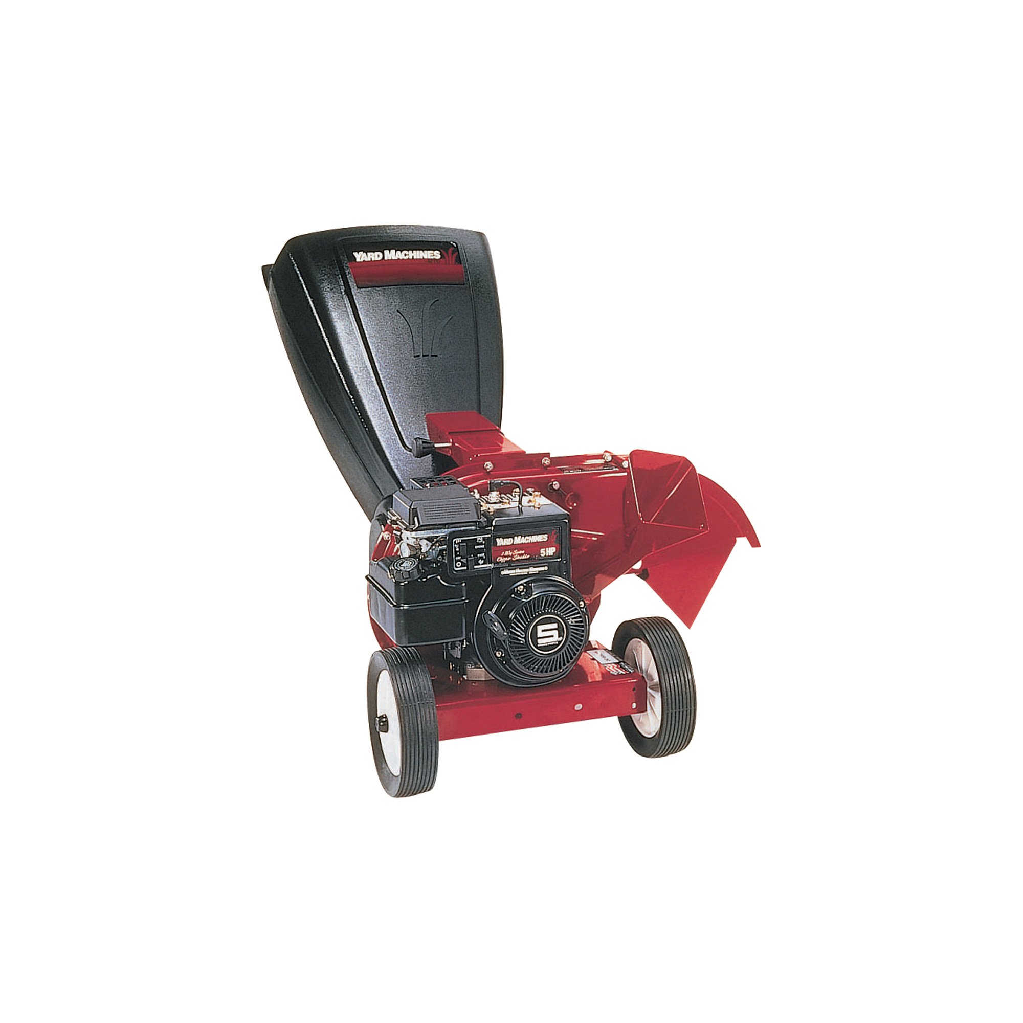 Yard Machines Chipper/Shredder Cleans up Brush and Debris